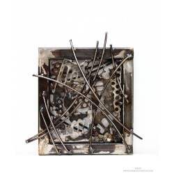 Tableau n°3 sculpture en métal