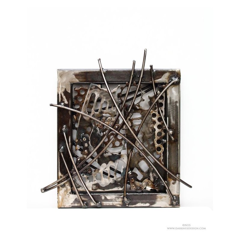 Tableau n°3 sculpture en métal