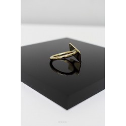 Bague en laiton martelé  Taille 59