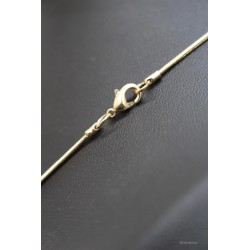 Collier et pendentif martelé en laiton