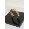 Bracelet en laiton découpé