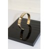 Bracelet en laiton découpé