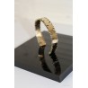 Bracelet en laiton découpé