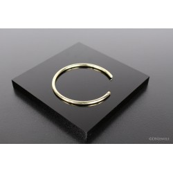 Bracelet jonc en laiton 3 mm 16,7 cm