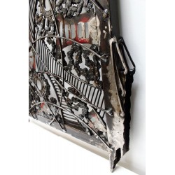 Tableau n°3 sculpture en métal