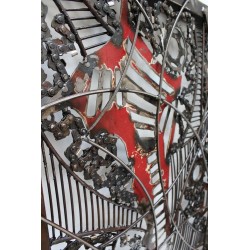 Tableau n°3 sculpture en métal