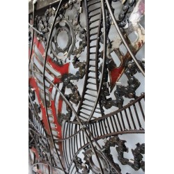 Tableau n°3 sculpture en métal